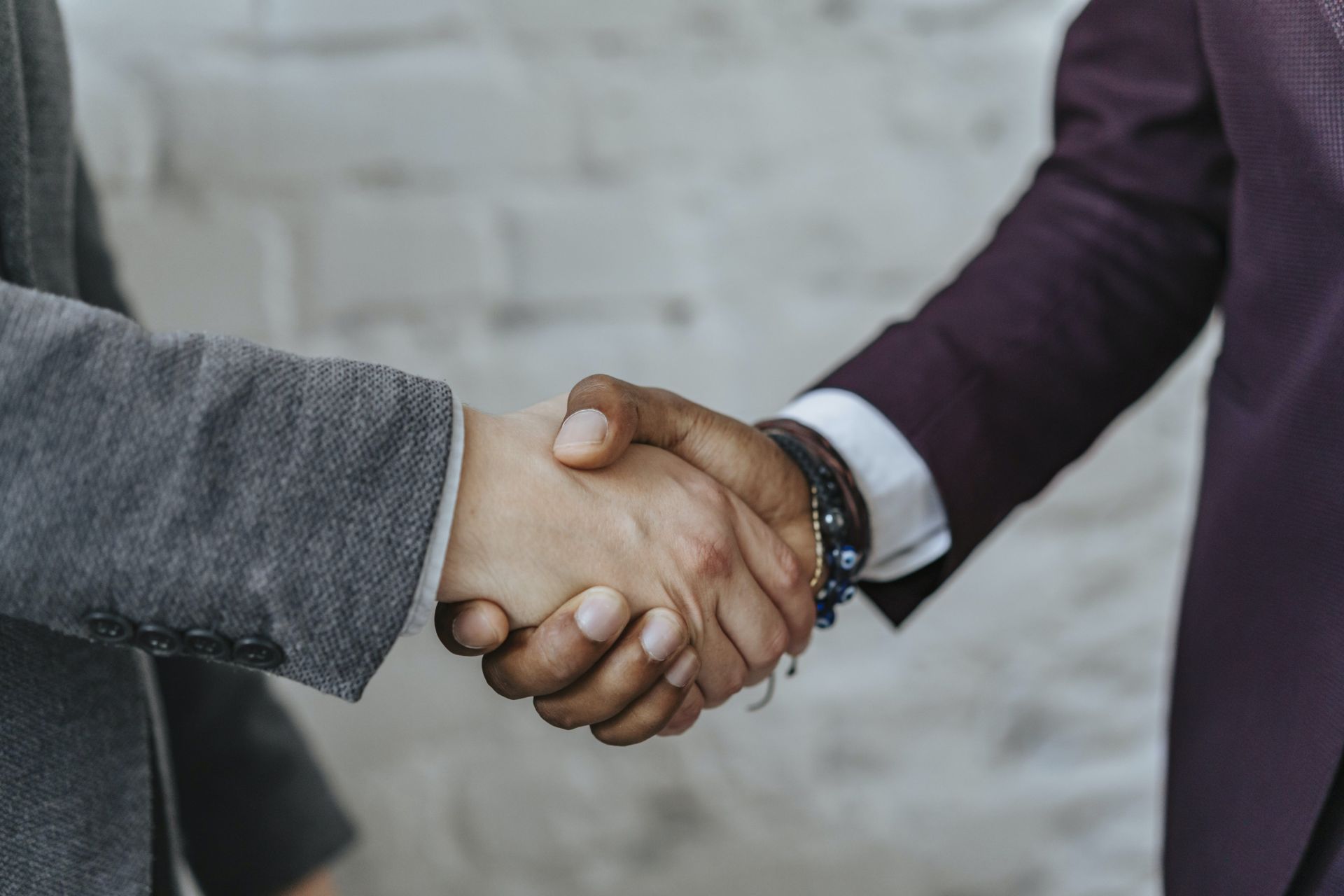 Close Up Shot of a Handshake